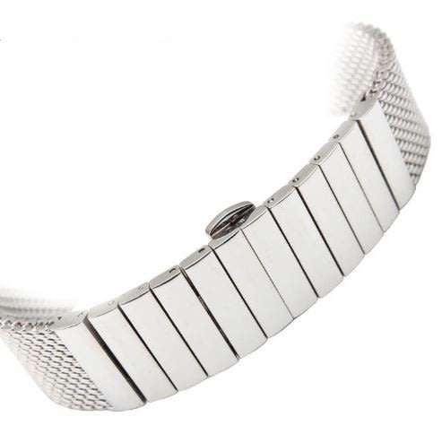 20mm Shark Mesh Bracelet in Stainless Steel
