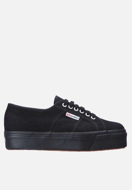 2790 Cotu Wedge-Full black SUPERGA Sneakers- 100% authentic - Size 5