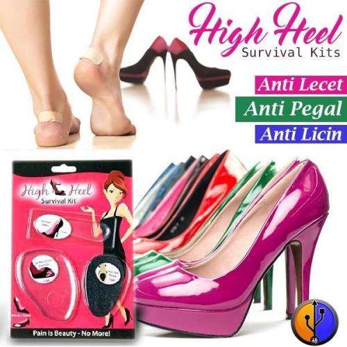 New High Heel Survival Kit- "Pain is Beauty" NO MORE!