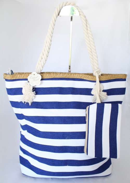**NEW**Stunning Cotton Road Beach Bag 2 piece set. Gorgeous color!