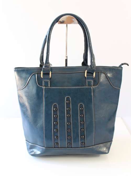 **Gorgeous** Designer style HandBag in Dark Blue, -step out in style!