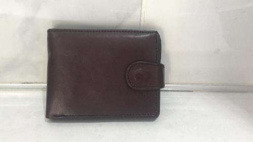 Genuine Leather Mens Wallet in Brown