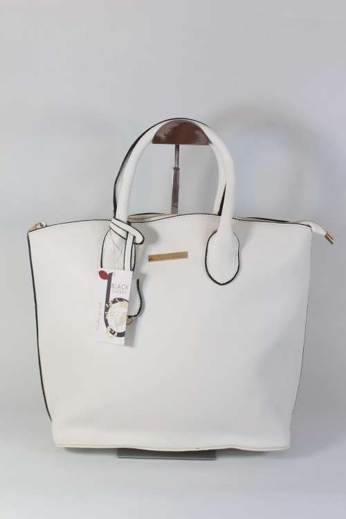 BLACKCHERRY- Gorgeous designer bag- High Quality Classic White PU Leather bag