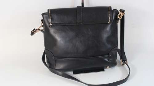 Black Satchel Bag- PU Leather-Greate versatilty,everyday bag