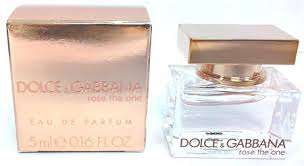 'DOLCE AND GABBANA 'ROSE THE ONE' " eau de toilette perfume (75ML).-GORGEOUS scent!