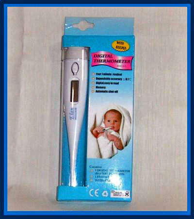 BABY DIGITAL THERMOMETER  FAST 1 MINUTE READOUT- Every home needs one!