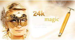 NEW TECHNOLOGY- 24K Gold Plated massage energy Bar-firms skin, reduces wrinkles, great skin!