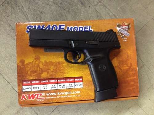 Sw40f full blowback co2 pistol