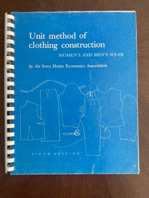 Pattern making book - Unit method of clothing construction WOMEN`S AND MEN`S WEAR