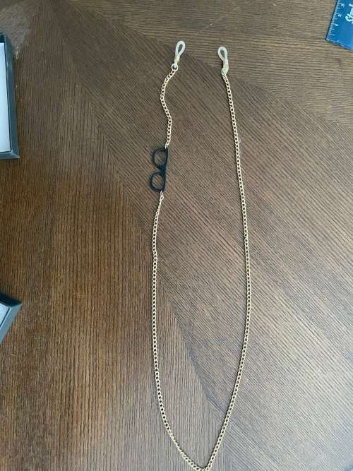 ASOS glasses chain with cute glasses cutout