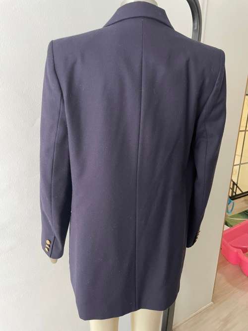 Woolworths womens blazer - Navy - size 14 ( includes lapel broach)