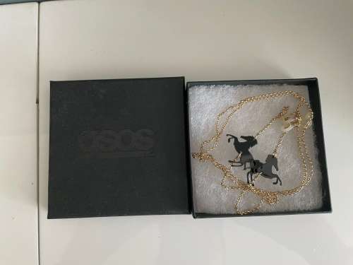 ASOS glasses chain with cute unicorn cutout