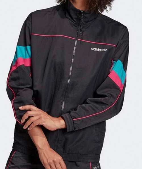 Old school adidas ladies tracksuit top and bottom - size 10