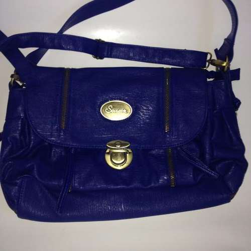 SOVIET Cobalt Blue hand bag