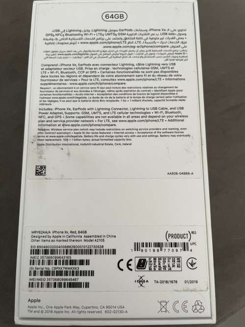 iPhone Xr 64gb - Red