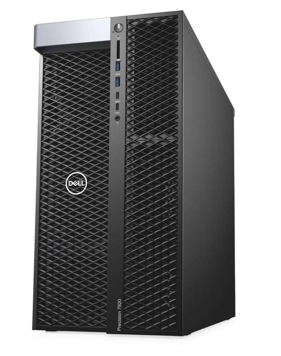 REFURBISHED - DELL PRECISION 7920 - 2 X XEON SILVER 4114 - 128GB DDR4 - 512GB SSD + 2TB HDD - 24...
