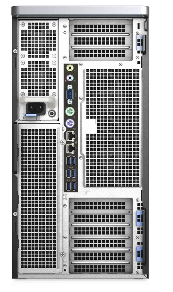 REFURBISHED - DELL PRECISION 7920 - 2 X XEON SILVER 4114 - 128GB DDR4 - 512GB SSD + 2TB HDD - 24...