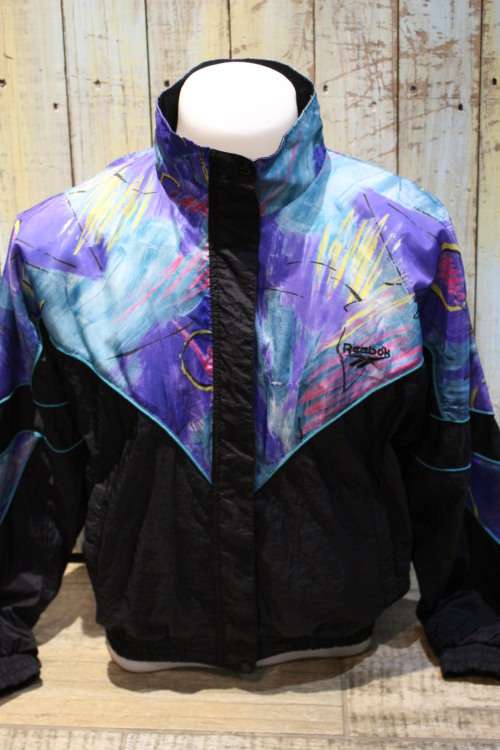 Vintage Reebok Color block jacket
