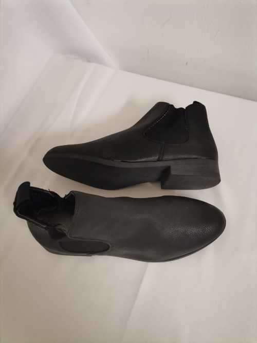 New ladies black adorn ankle boots only size 6