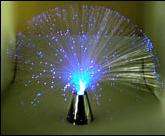 COLOUR CHANGING FIBRE OPTIC LAMP **GREAT FOR VALENTINES**