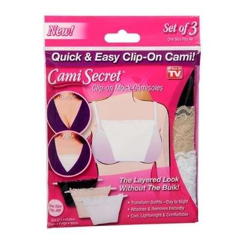 CAMI SECRET **What every woman needs**