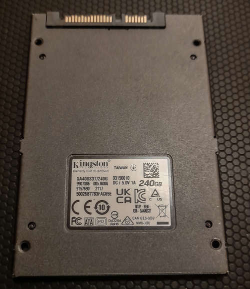 Kingston A400 SSD - 240GB