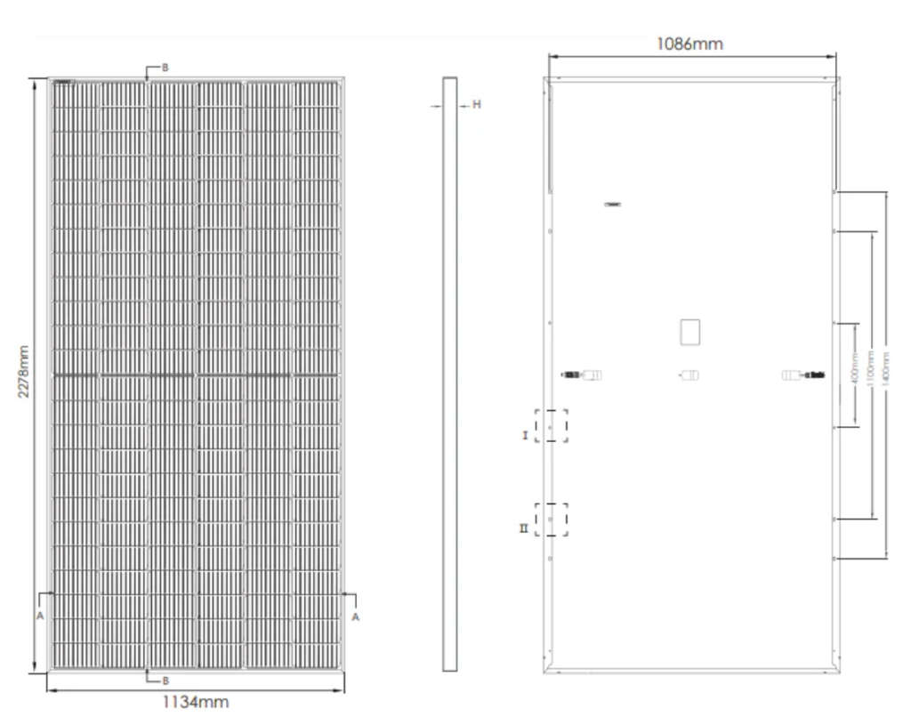 JINKO 480W MONO  SOLAR PANEL