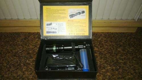 CREE LED Rechargeable Flashlight Kit  VERY BRIGHT 500LM