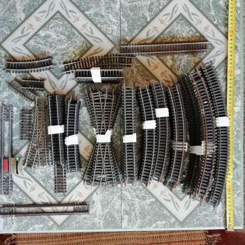 Joblot HO LIMA track sold as SCRAP, for REPAIR or SPARES.