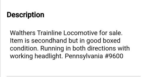 Pennsylvania Diesel Locomotive (HO) - Boxed