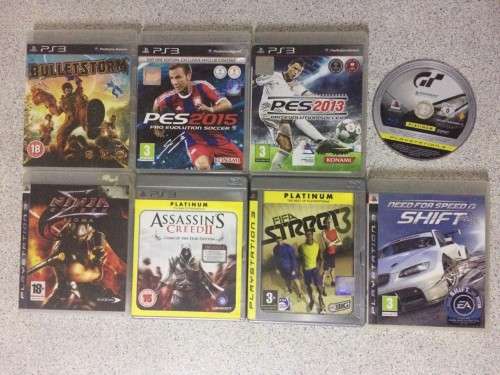 ***Sony Playstation 3 120GB + 8 Games - Excellent Condition***