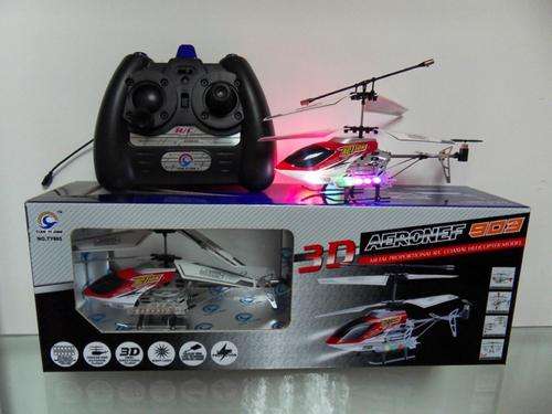 21cm 3CH 3D AERONEF ALLOY HELICOPTER with GYRO