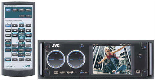 ***JVC KD-AVX1 In-Dash DVD / CD / MP3 / WMA Receiver with 3" Color LCD***