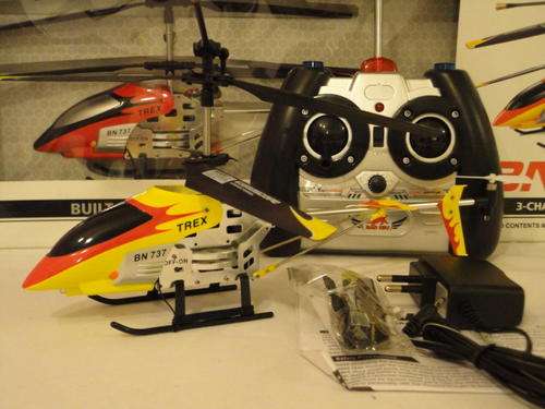 ***33cm***33cm***33cm*** - 3CH R/C BN737 HELI with built in GYRO