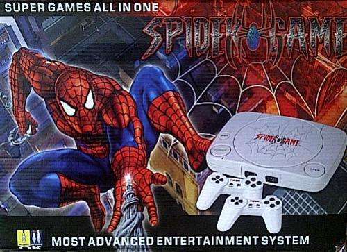 *** SPIDER MAN GRAPHIC SUPER 8 BIT TV GAME ***