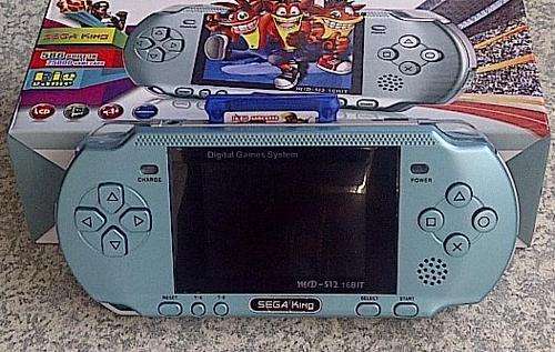 SEGA KING Pocket Game - Games like Mortal Kombat 3, Dragon Ball Z etc - similar styling to the PSP