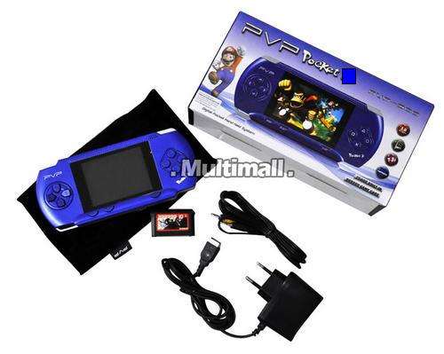 PVP 270 Pocket Light Game Console - LCD screen with 1000's of games - similar styling to the PSP