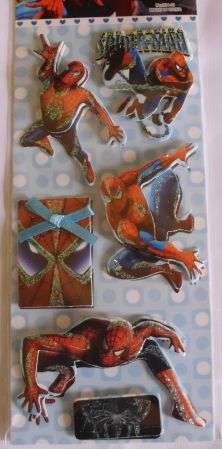 3D Spiderman  Stickers
