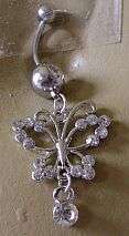PRETTY BUTTERFLY BELLYRING
