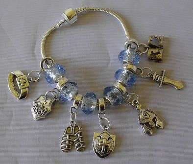 ARMOUR OF GOD CHARM BRACELET
