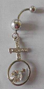 STUNNING CROSS  BELLYRING