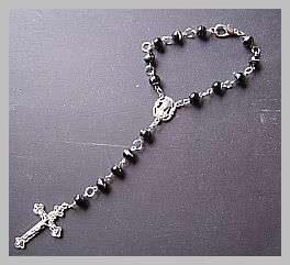 BLACK CAR ROSARY