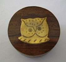 STUNNING  WOODEN TRINKET BOX