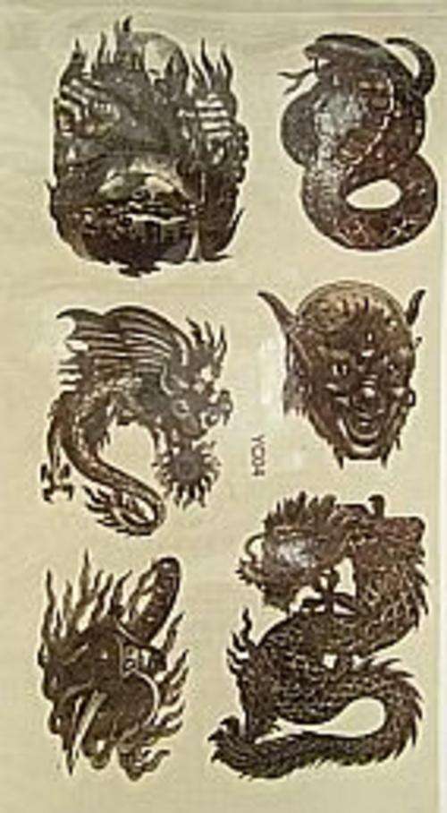 Realistic Temporary Tattoos