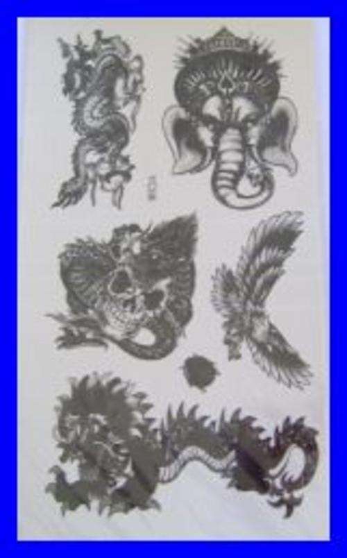 Dragons Temporary Tattoos