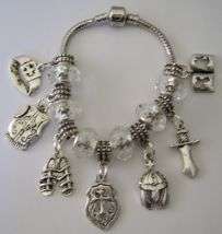 ARMOR OF GOD CHARM BRACELET