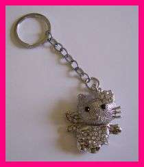 BLING KITTY KEYRING