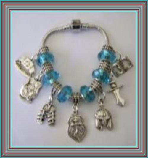 ARMOR OF GOD CHARM BRACELET