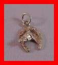 VINTAGE SILVER HORSESHOE CHARM