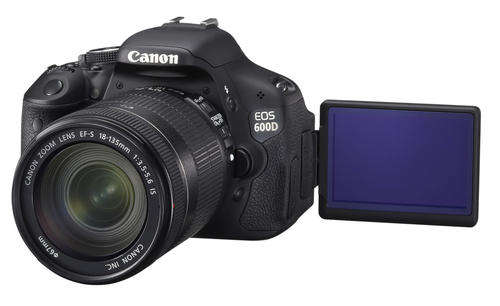 Canon 600D with 18-55mm lens